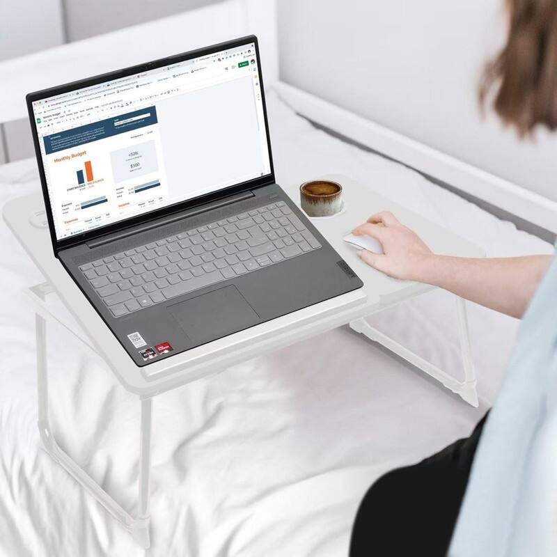 Adjustable Laptop Desk with Light