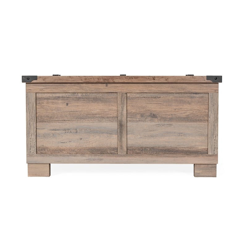 Farmhouse Coffee Table with Hinged Lift Top and Storage