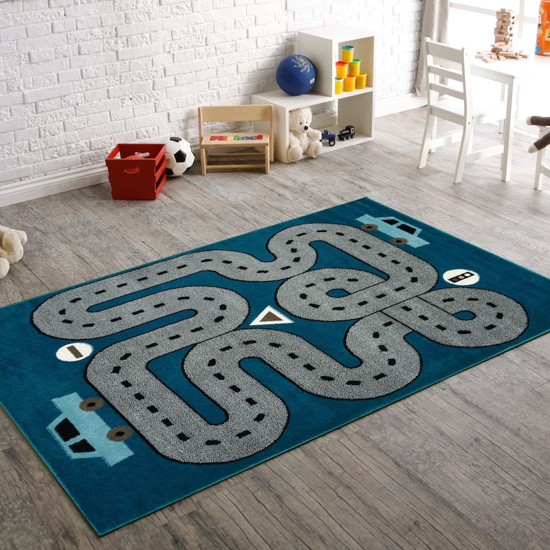 Sevita Highways Kids Rug - 5' x 7'