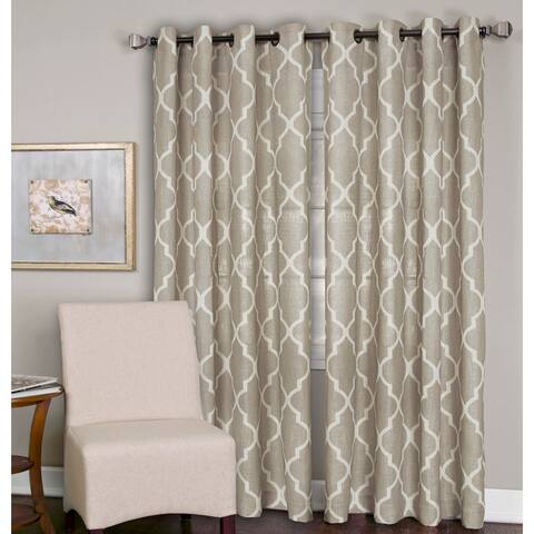 Elrene Medalia Grommet Top Curtain Panel