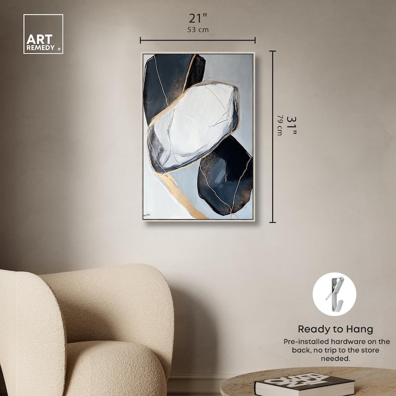 Mineral Essence I Canvas by Art Remedy