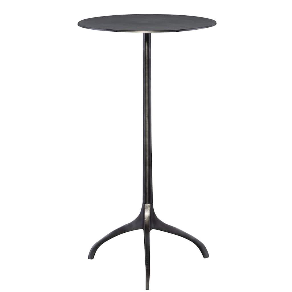 Uttermost Beacon 14" Wide Aluminum Side Table