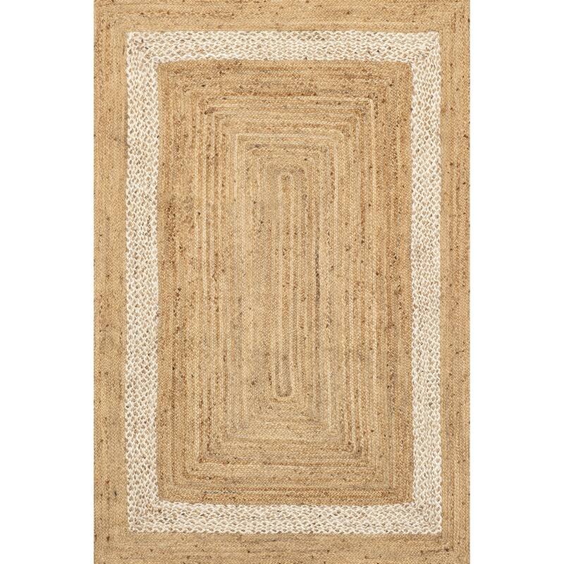 Nuloom Louisa Jute Bordered Area Rug
