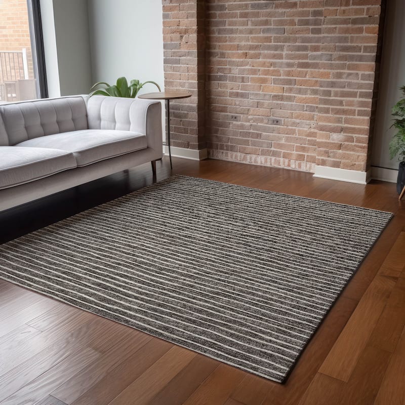 Premium Washable Super Soft Boho Stripe Mayfield Rug