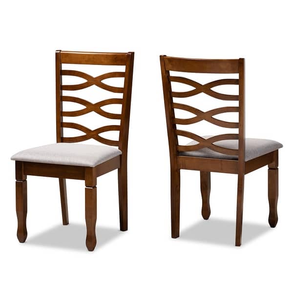 slide 3 of 9, Lanier Modern and Contemporary 2-PC Dining Chair Set Grey