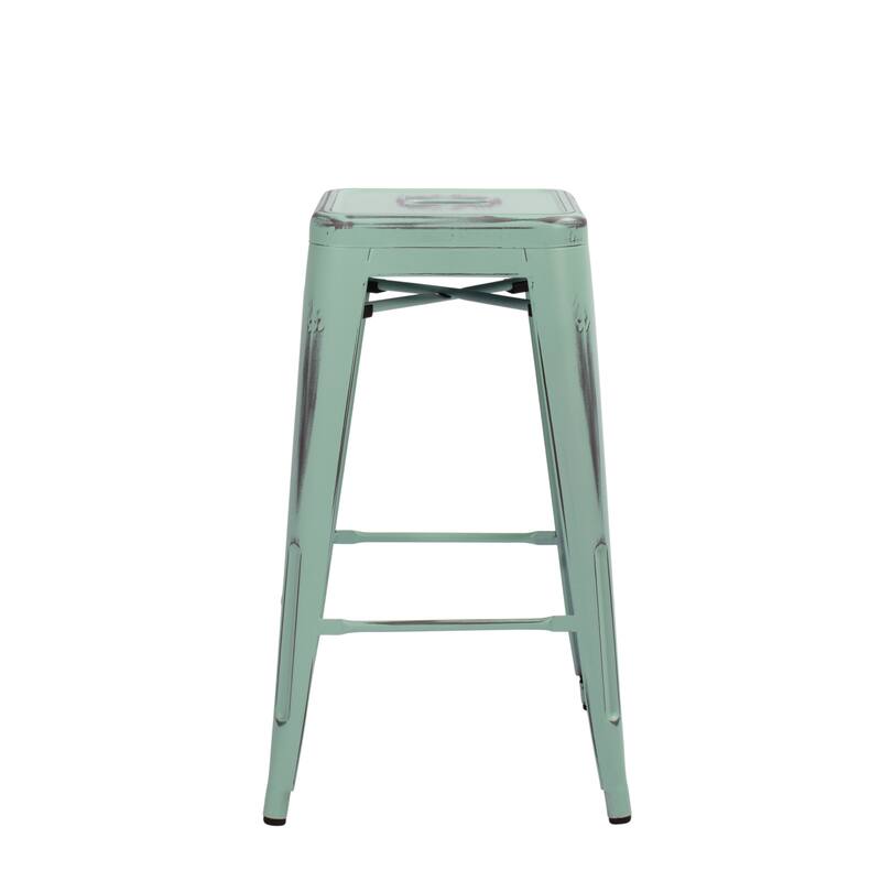 Antique Sky Blue Counter Stool Bed Bath & Beyond 36258346