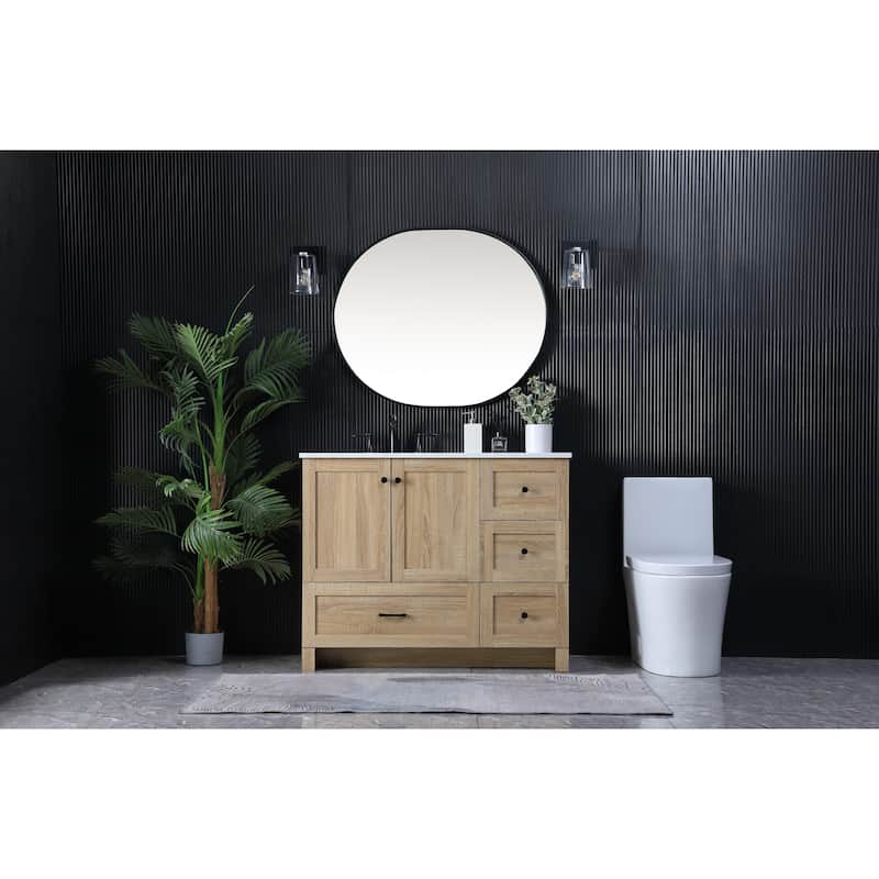 Fresco 32 - 42 Inch Single Bathroom Vanity