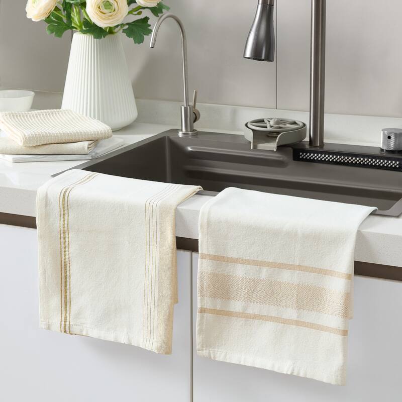Solace 4 Pack Cotton Kitchen Towels