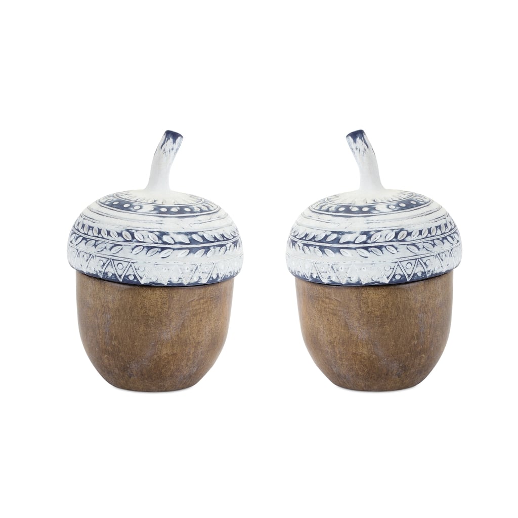Acorn Box (Set of 2)