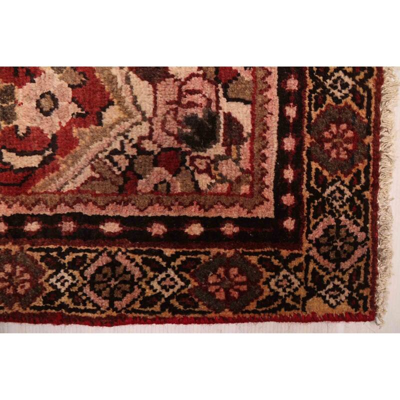 ECARPETGALLERY Hand-knotted Andelz Red Wool Rug - 3'10 x 6'2