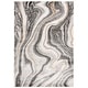 preview thumbnail 63 of 104, SAFAVIEH Craft Clytie Modern Abstract Marble Pattern Rug 4' x 6' - Grey/Gold - Rectangle