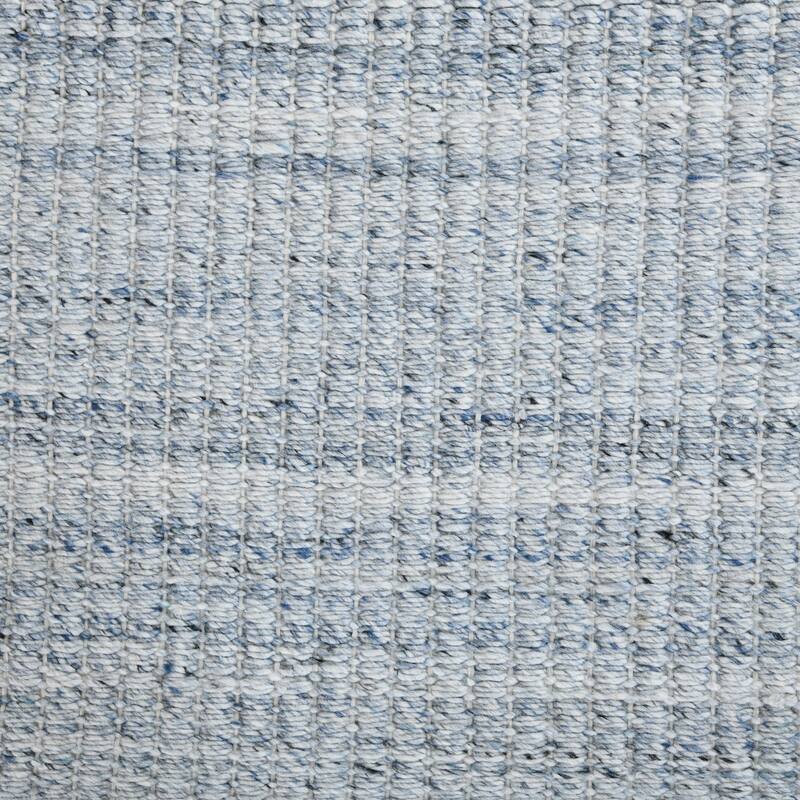 Lineage Sky Blue Heathered Hand-Woven Area Rug 2' x 3'
