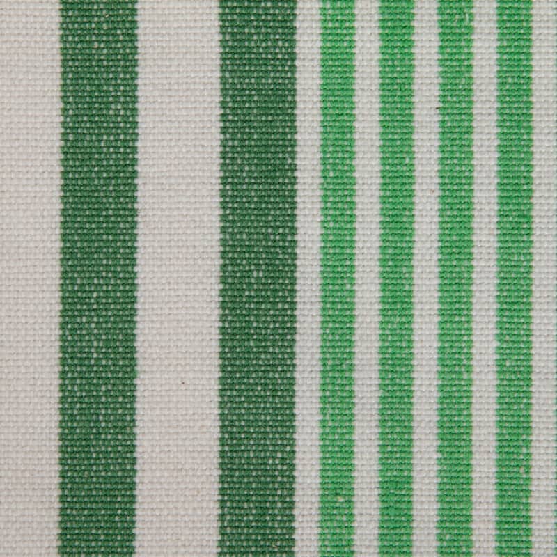 DII Grass Green Stripes Table Runner