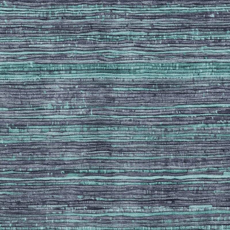 HomeRoots Striped Transitional Rectangle Outdoor Rug