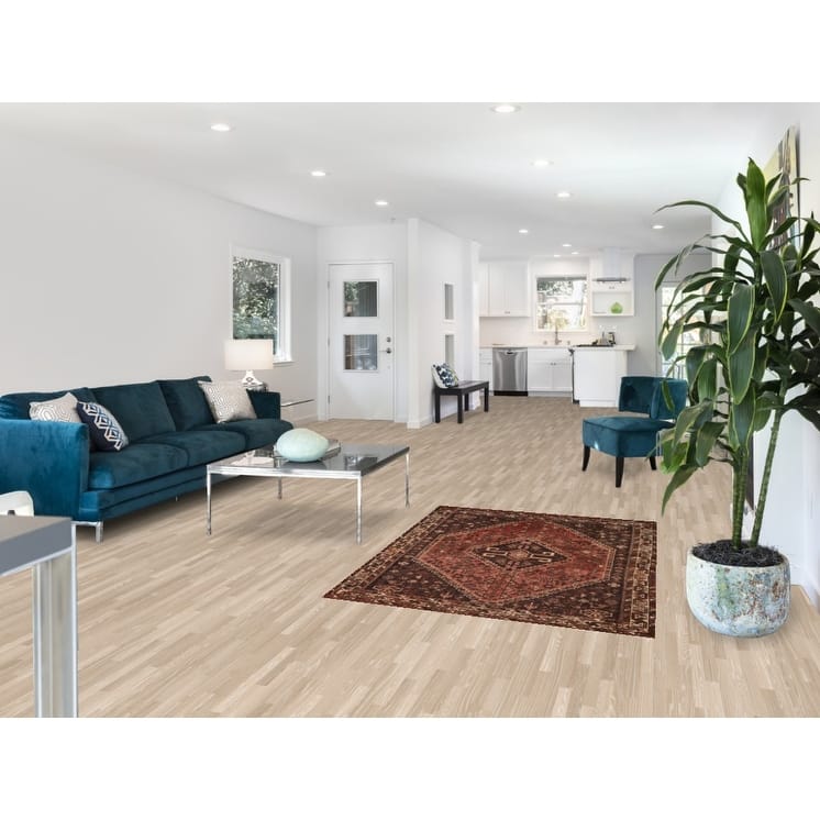 Tribal Shiraz Persian Vintage Area Rug Hand-knotted Wool Carpet - 3'9"x 5'0"