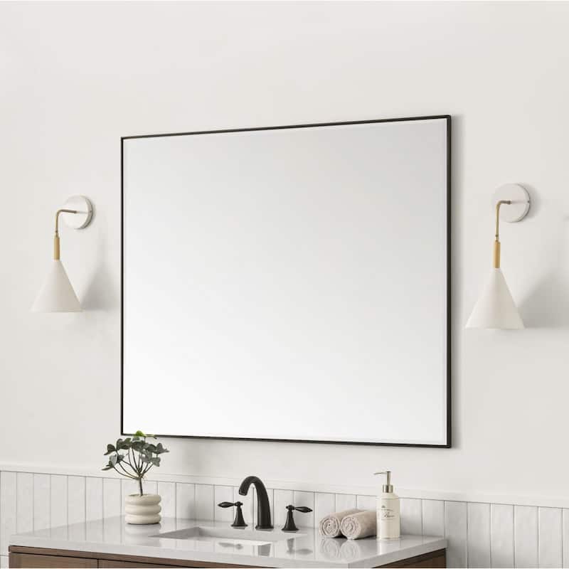 James Martin Vanities 715-M48 Rohe 48" W x 40" H Rectangular Stainless