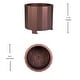 preview thumbnail 7 of 23, Zephyr 19.5 inch Smokeless Outdoor Firepit, Natural Wood Burning Portable Fire Pit With Water Resistant Cover, Black