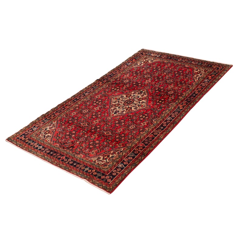 Andelz Red Rug 4'10" x 8'10" - 4'10 x 8'10