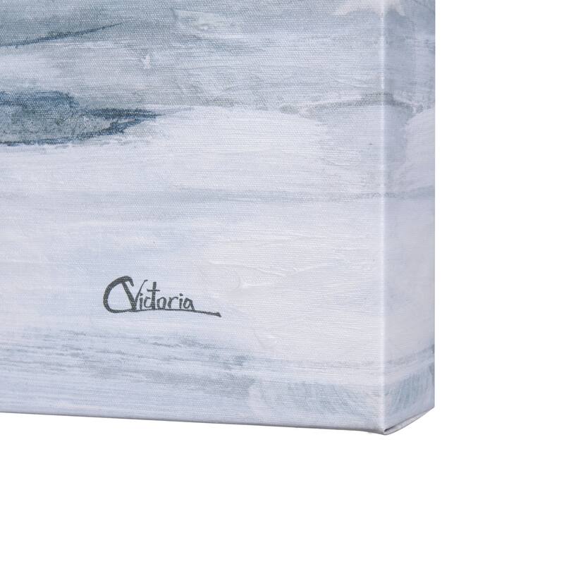 Clouds and sea II (30 x 30 ) Canvas Art Print
