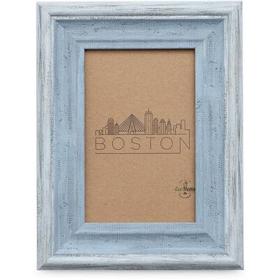 4x6 Picture Frame Distressed Blue