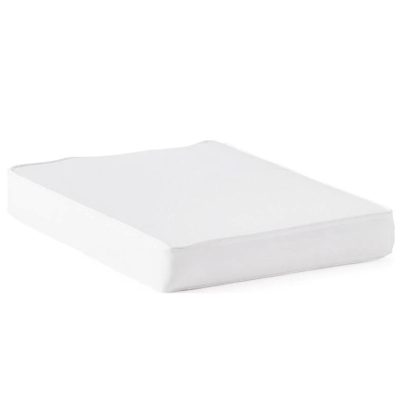 Roomfitters Antibes Club Chair Cushion Set, Back and Seat Cushions, Water Repellent Fabric, Set of 2 - White