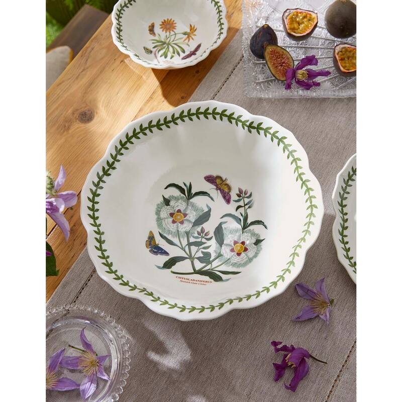 Portmeirion Botanic Garden Lotus 10.5" Salad Bowl