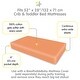 preview thumbnail 26 of 33, BreathableBaby Cotton Percale Fitted Sheet, For 52" x 28"/132 x 71 cm Crib & Toddler Bed Mattress, Solids (2-Pack)