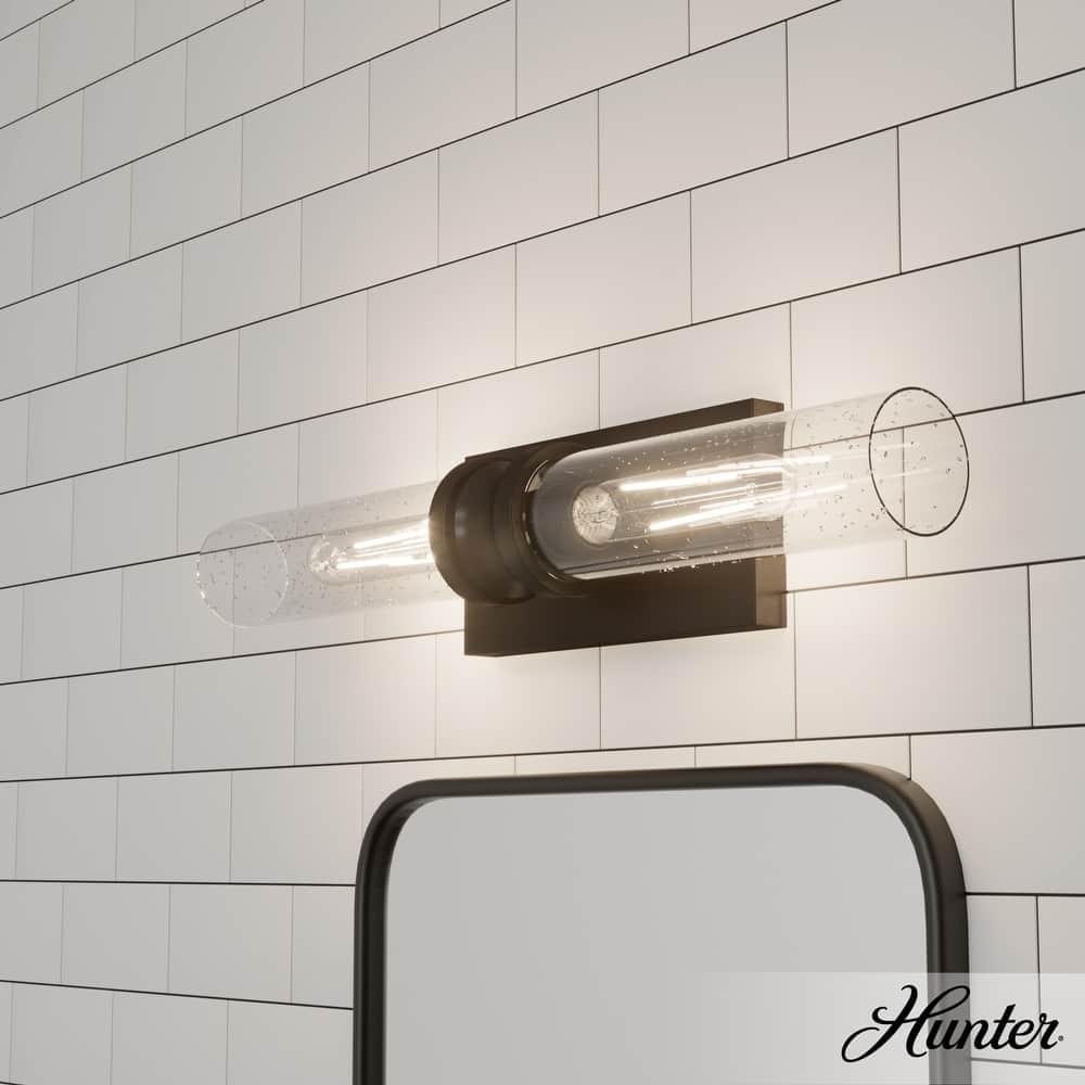 Hunter Lenlock Vanity Wall Light - Art Deco, Damp Rated