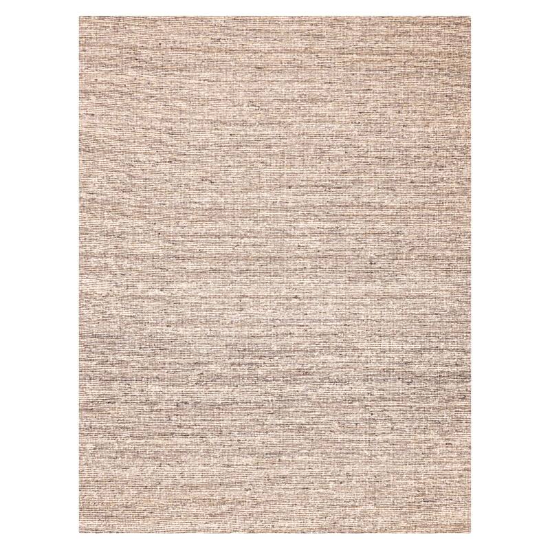 ECARPETGALLERY Braid weave Sienna Grey Wool Kilim - 7'10 x 10'0