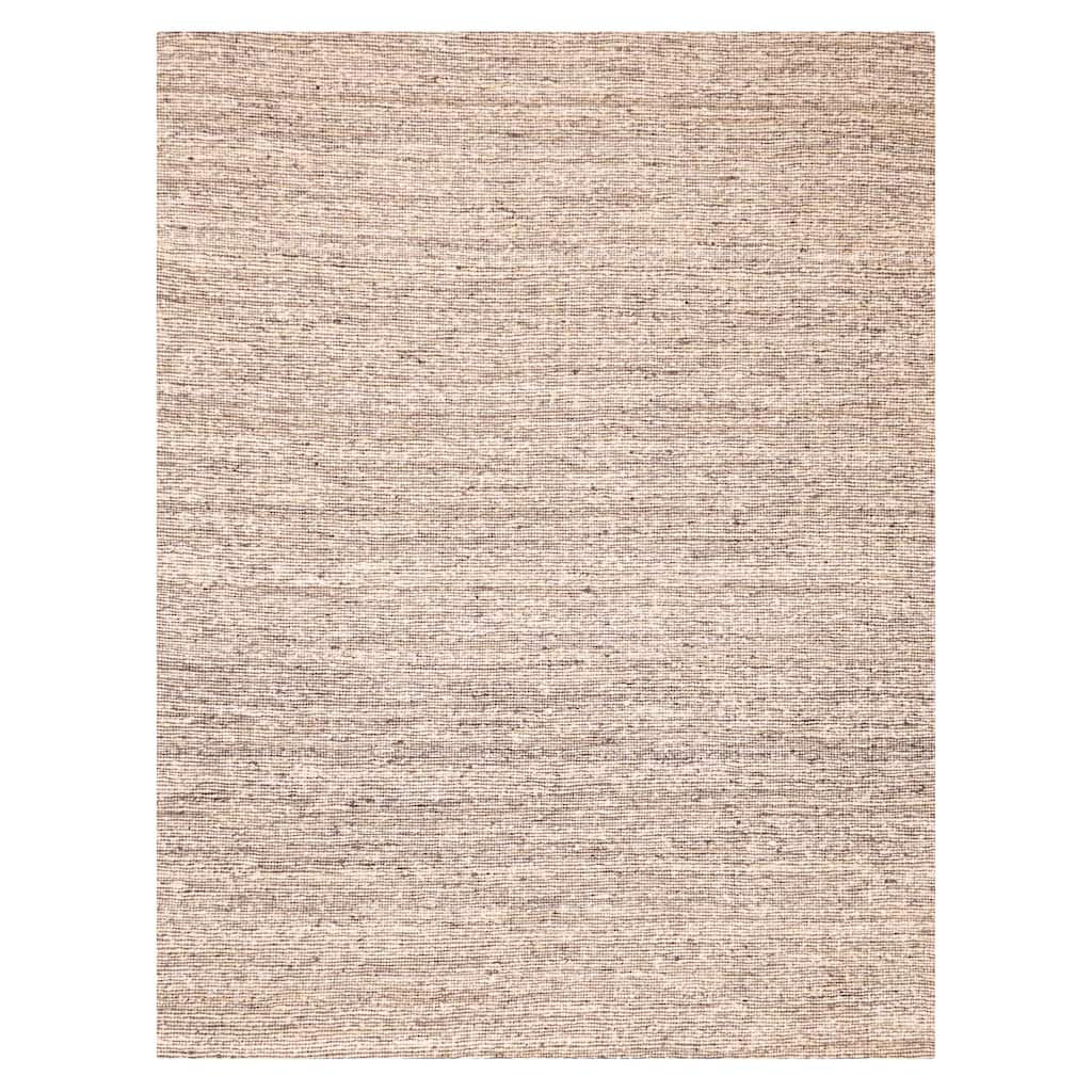 ECARPETGALLERY Braid weave Sienna Grey Wool Kilim - 7'10 x 10'0