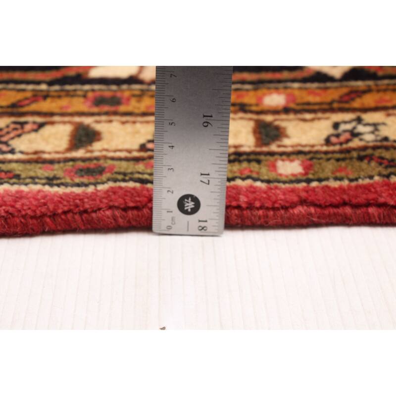 ECARPETGALLERY Hand-knotted Sarabi Red Wool Rug - 6'7 x 9'6