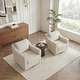 preview thumbnail 145 of 177, 2 Set Modern Swivel Accent Arm Chair for Living Room