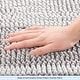 preview thumbnail 12 of 31, Subrtex Rugs Chenille Gradient Stripe Pattern Soft Plush Bath Rug Shower Water Absorbent Mat