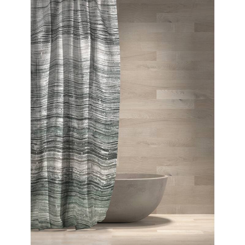 Nomad 100% Polyester Shower Curtain