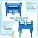 preview thumbnail 20 of 38, Costway 3PCS Kids Table & 2 Chairs Set Outdoor Heavy-Duty All-Weather - See Details