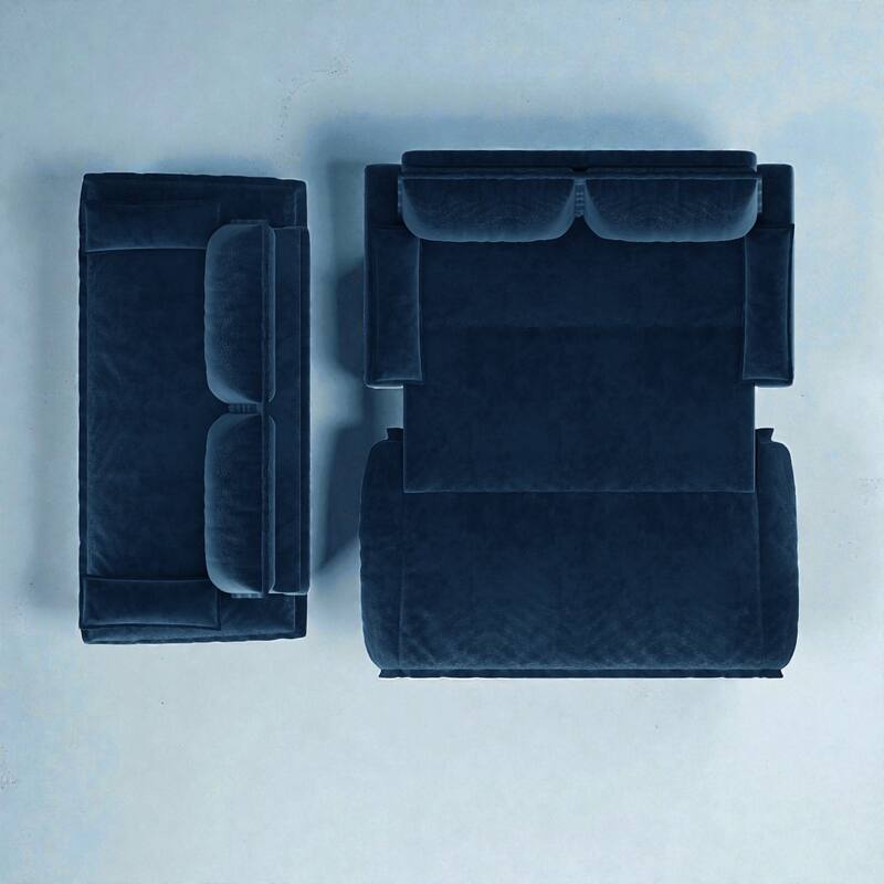 73.2" Pull Out Sofa Bed, 3-in-1 Convertible Queen Sleeper Sofa, Velvet Loveseat Couch for Living Room Bedroom