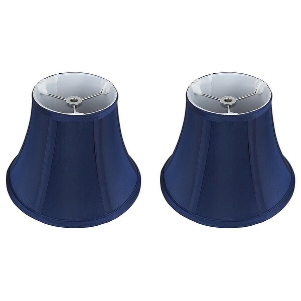 Faux Silk Bell Lamp Shade 5 inch Top 9 inch Bottom 7 inch Slant On Sale Bed Bath Beyond 30786017