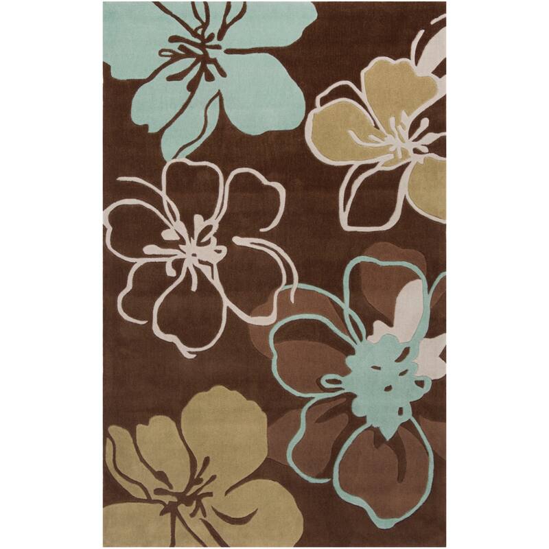 SAFAVIEH Handmade Modern Art Mackenzie Modern Polyester Rug