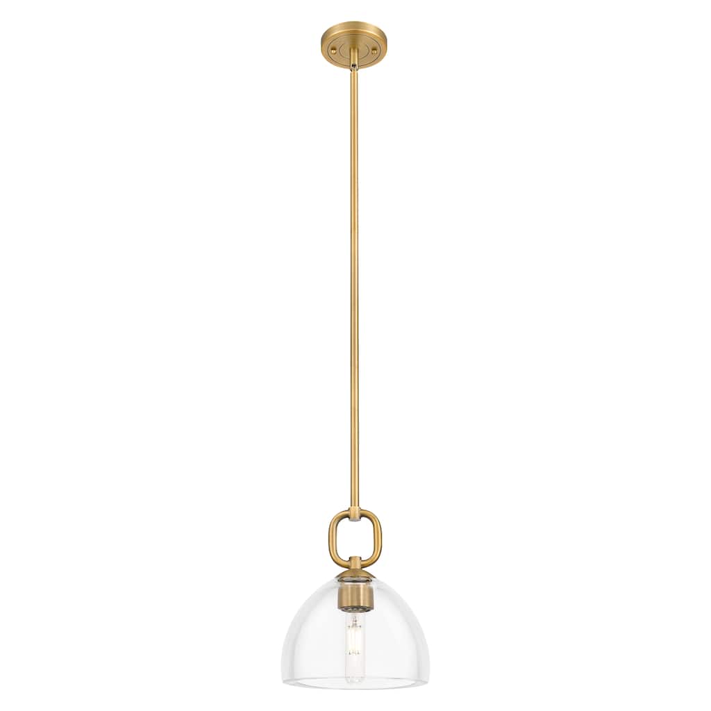 Innovations Lighting Downtown Urban - Hudson - 1 Light 8" Stem Hung Mini Pendant with Dome Shade