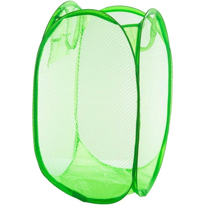 3Pcs PopUp Foldable Mesh Laundry Hampers Bed Bath & Beyond 39960477