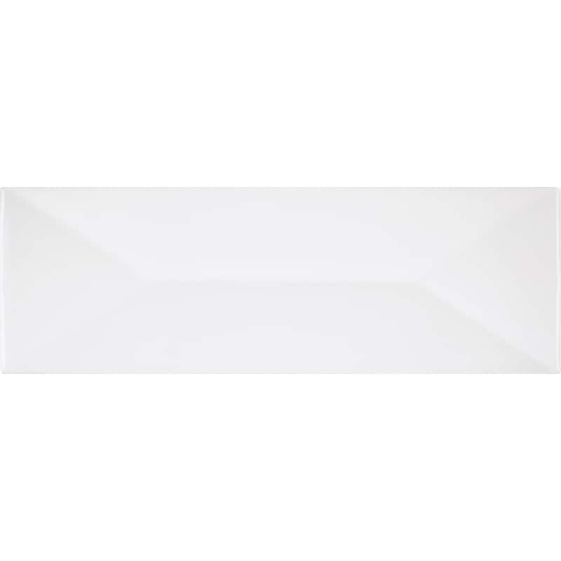 Daltile Mythology 4" x 12" Ceramic Wave Crest Wall Tile (22 PC per Carton) (8.36 SQFT per Carton) - Santorini