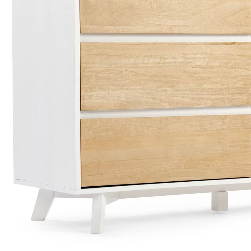 Max and Lily Scandinavian 6 Drawer Dresser