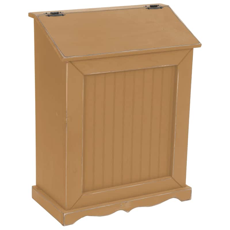 Farmhouse Lift-Top Hamper - Yellow