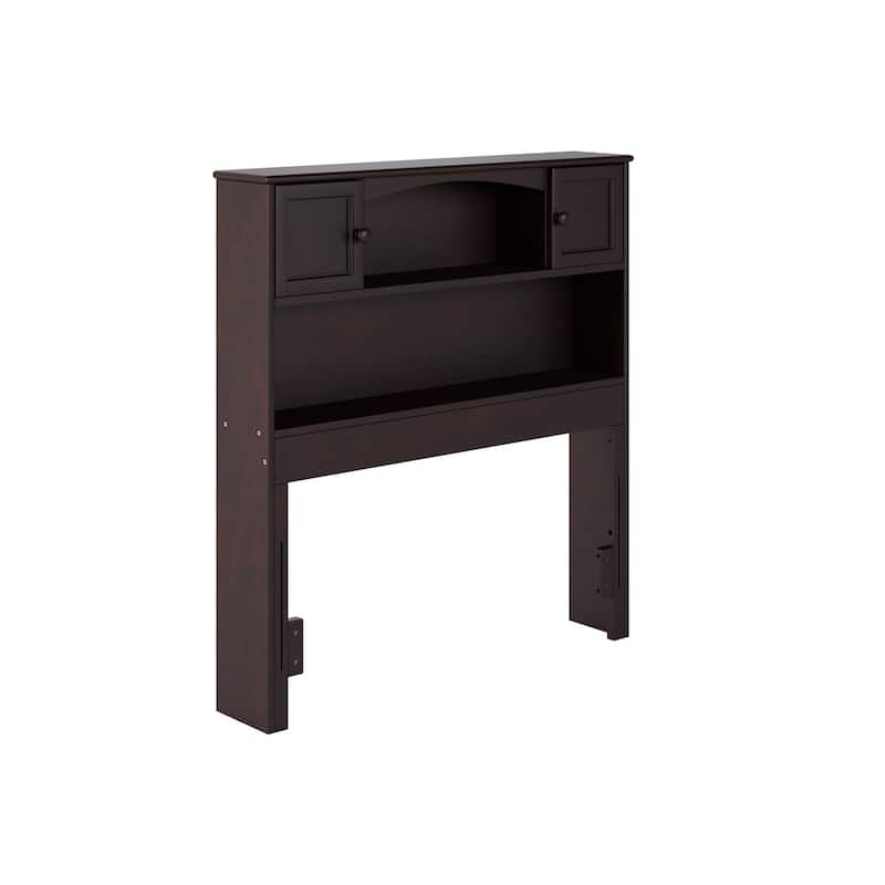 AFI Newport Bookcase Headboard with Attachable Charger
