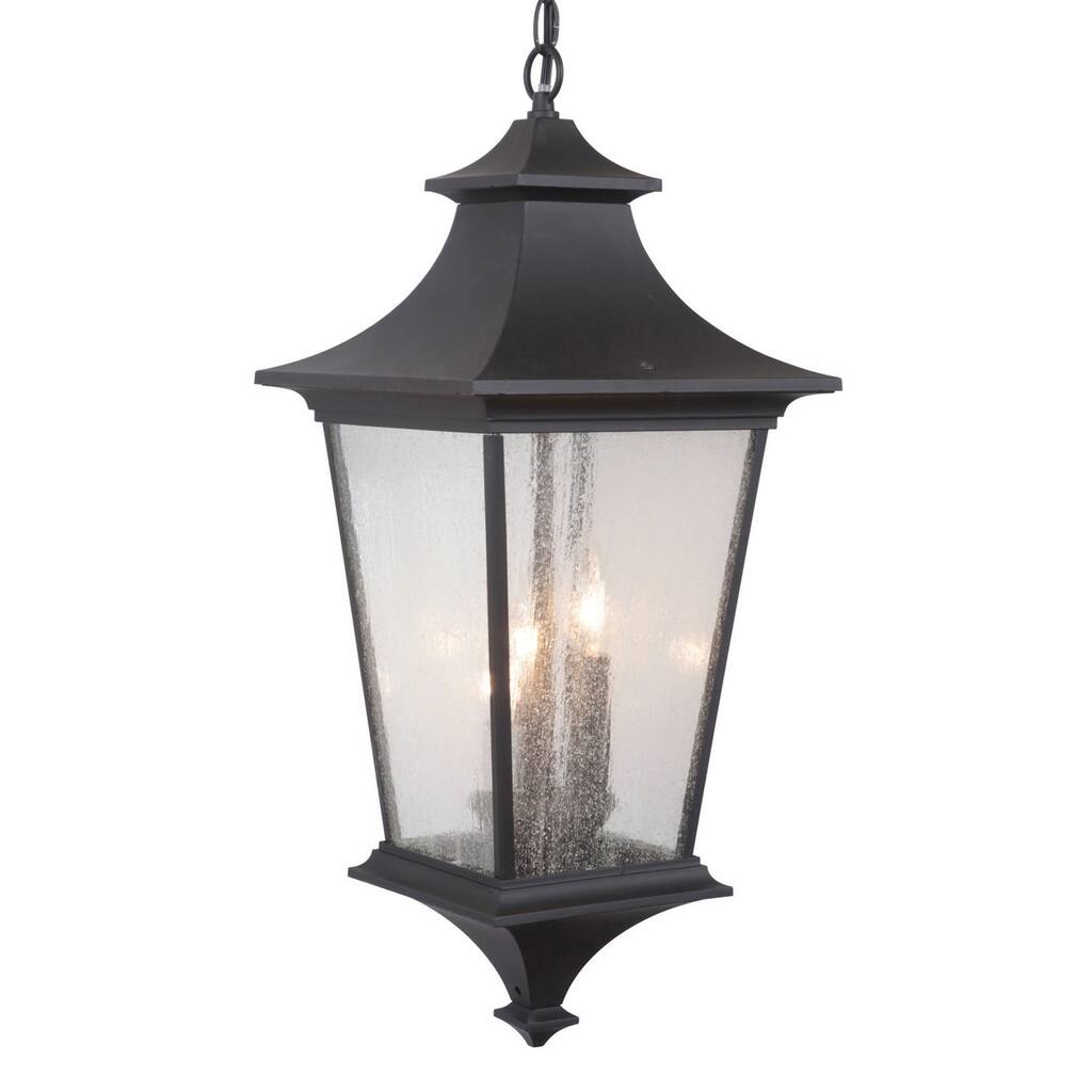 Craftmade Z1371 Argent II 3 Light Lantern Indoor Pendant - 10" Wide