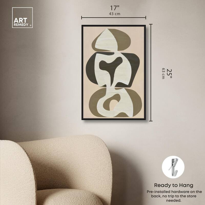 Shapes of Sage II Canvas by Art Remedy