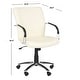preview thumbnail 5 of 5, Silver Orchid Kelly Cream Desk Chair - 24" x 28" x 36.4"