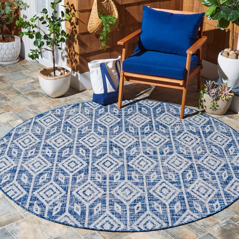 SAFAVIEH Courtyard Isola Indoor/ Outdoor Waterproof Patio Backyard Rug
