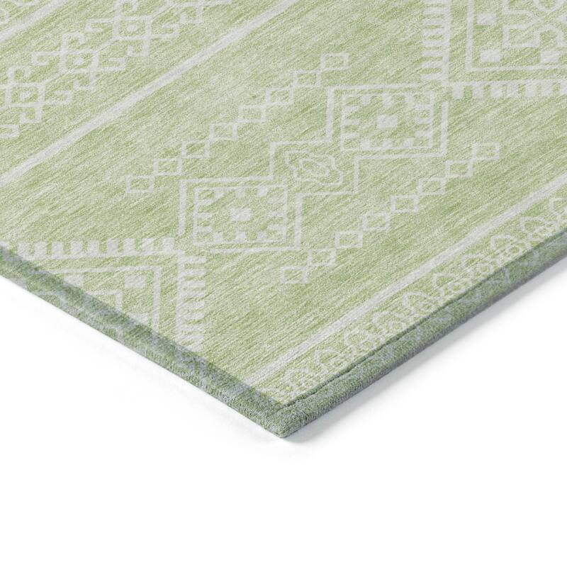 Machine Washable Indoor/ Outdoor Chantille Moroccan Boho Rug