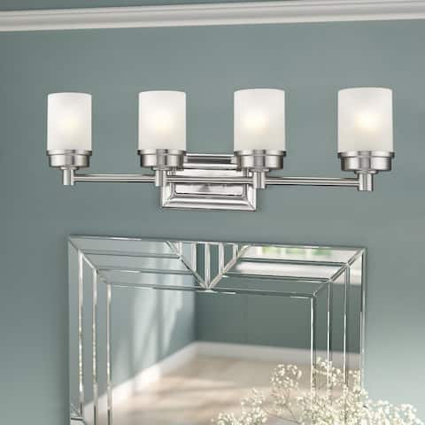 Amettes 4 - Light / 3 - Light Brushed Nickel Vanity Light